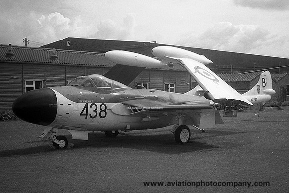 Royal Navy De Havilland Sea Venom FAW.22 XG737 at the FAA Museum (1969)