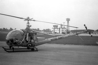 Royal Navy 705 Squadron Hiller HTE-2 XS171 at RNAS Yeovilton (1969)