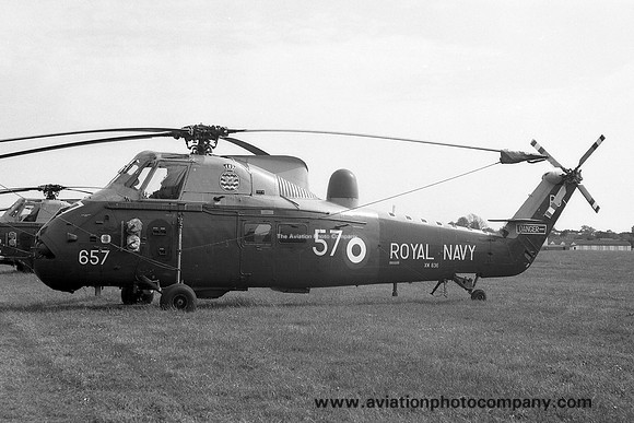 Royal Navy 737 Squadron Westland Wessex HAS.3 XM836/PO657 (1977)