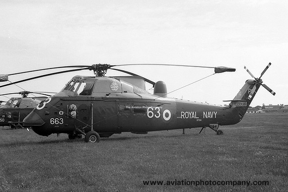 Royal Navy 737 Squadron Westland Wessex HAS.3 XP156/PO663 (1977)