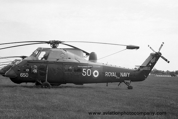Royal Navy 737 Squadron Westland Wessex HAS.3 XP143/PO650 (1977)