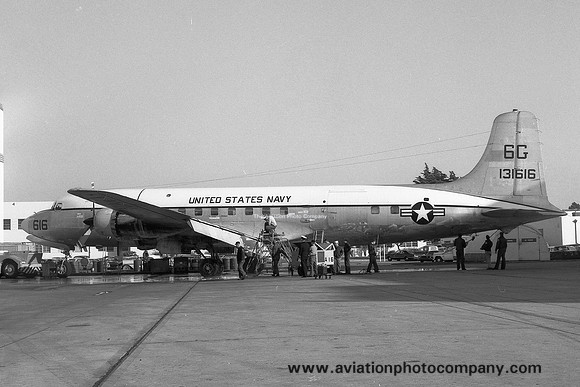 US Navy Alameda Douglas C-118B Liftmaster 131616/6G (1966)