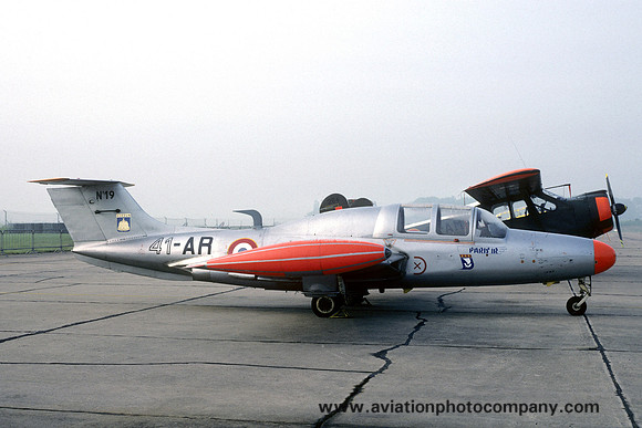 French Air Force ETE41 Morane Saulnier MS.760 Paris 19/41-AR (1986)