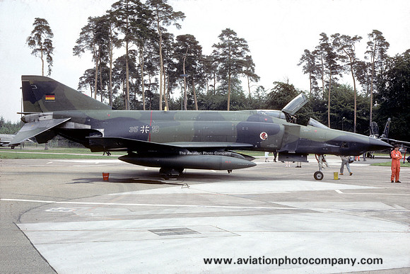 German Air Force AKG51 McDonnell RF-4E Phantom 35+19 (1986)