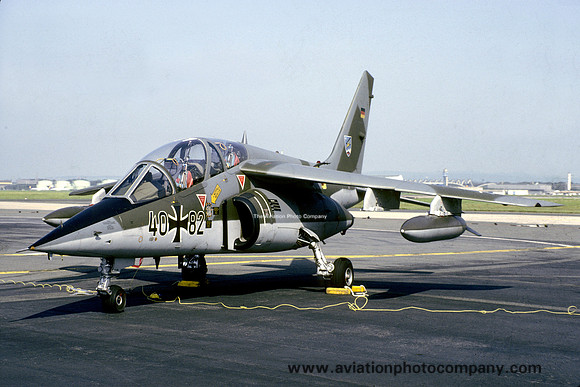 German Air Force JBG49 Dassault/Dornier Alpha Jet 40+82 (1986)