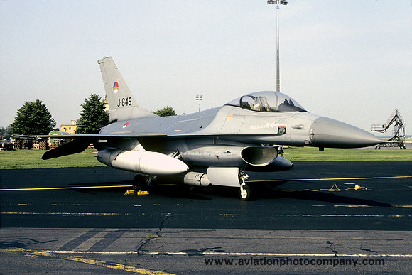 Dutch Air Force GD F-16A Fighting Falcon J-646 (1986)