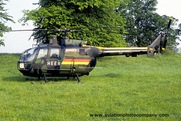 German Army HFWS Bolkow Bo105M 80+18 (1986)