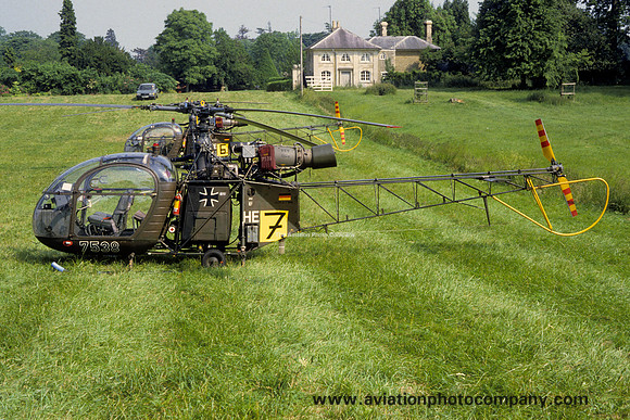 German Army HFS2 Sud Alouette II 75+38 (1986)