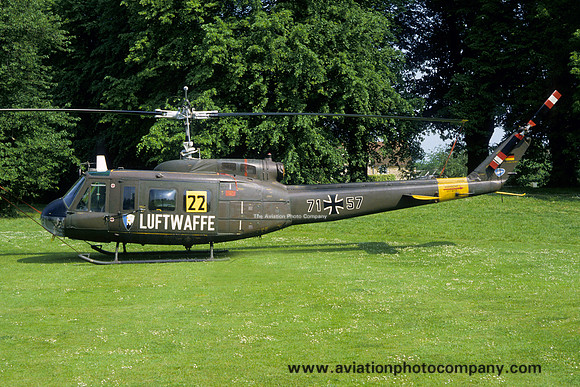 German Air Force HTG64 Bell/Dornier UH-1D Iroquois 71+57 (1986)