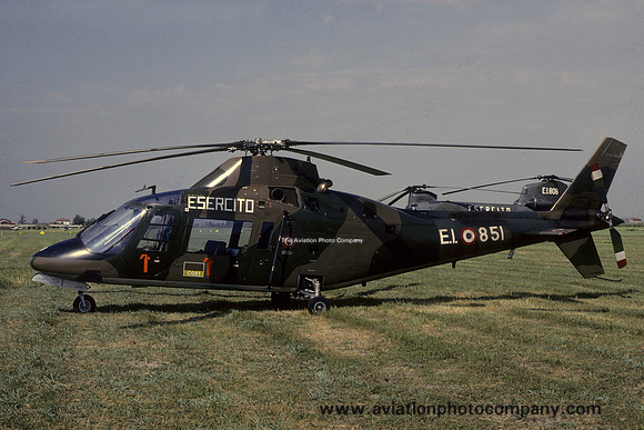Italian Army Agusta A-109 MM81010/EI-851 (1986)