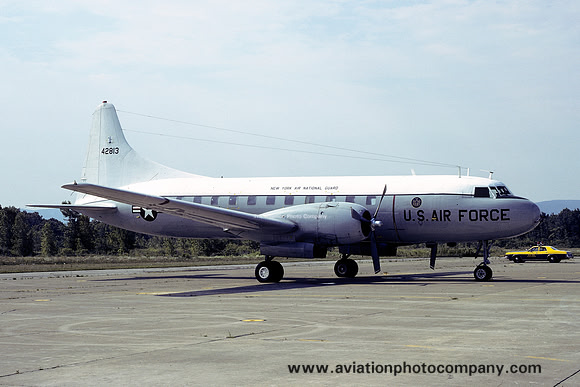USAF New York ANG Convair C-131D Samaritan 54-2813 (1977)