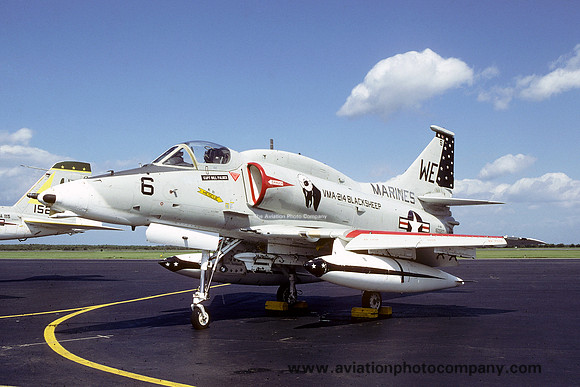 US Marines VMA-214 Douglas A-4M Skyhawk 160727/WE-6 (1977)