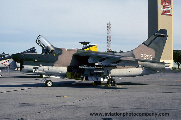 USAF LTV A-7D Corsair 75-0393 (1977)