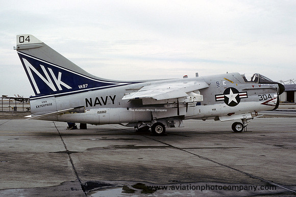 US Navy VA-97 LTV A-7E Corsair 156812/NK-304 (1977)