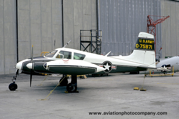 US Army Cessna U-3A Blue Canoe 57-5871 (1974)
