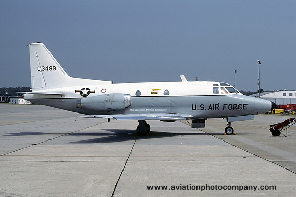 USAF North American T-39A Sabreliner 60-3489 (1977)