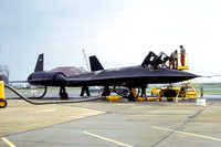 USAF 9 SRW Lockheed SR-71A Blackburd 61-7972 at RAF Mildenhall (1974)