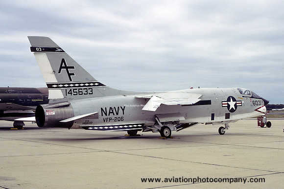 US Navy VFP-206 Chance RF-8H Crusader 145633/AF-603 (1977)
