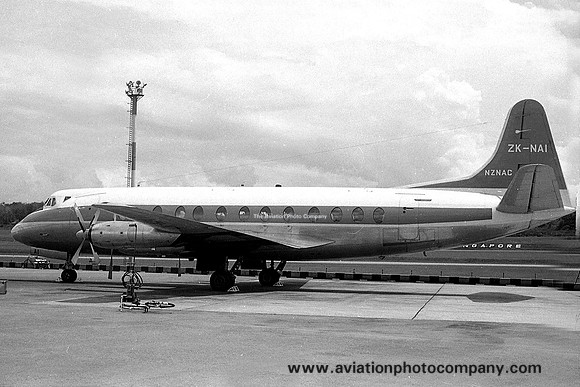 NAC National Airways Corporation Vickers Viscount ZK-NAI (1967)