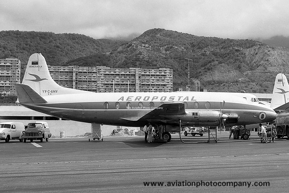 Línea Aeropostal Venezolana S.A. Vickers Viscount YV-C-AMV (1965)