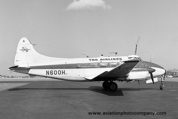 TAG Airlines De Havilland DH.104 Dove 5A N600H (1965)