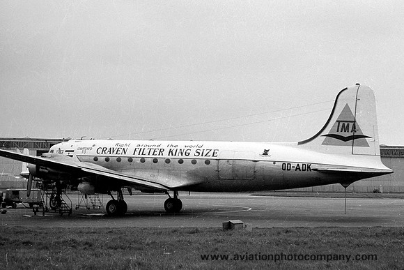 Trans Mediterranean Airlines Douglas DC-4 OD-ADK (1965)