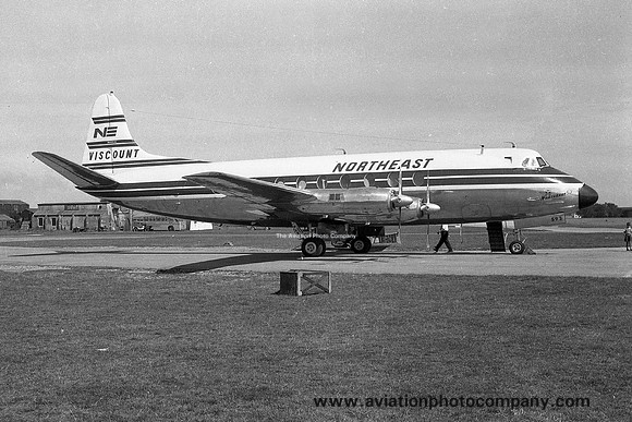Northeast Airlines Vickers Viscount N6593C
