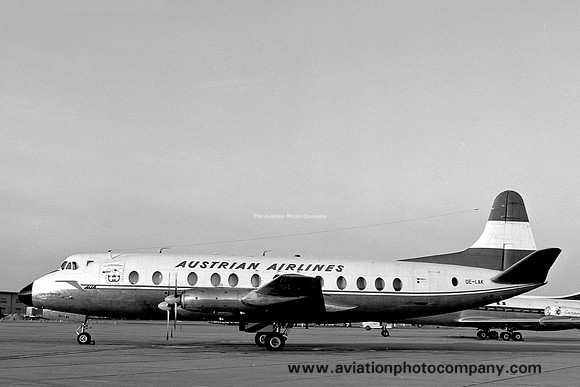 Austrian Airlines Vickers Viscount OE-LAK (1964)