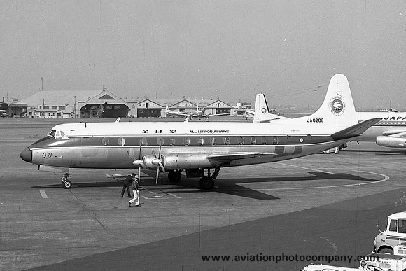ANA All Nippon Airways Vickers Viscount JA8206 (1965)