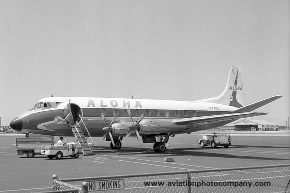 Aloha Airlines Vickers Viscount N7415 (1965)