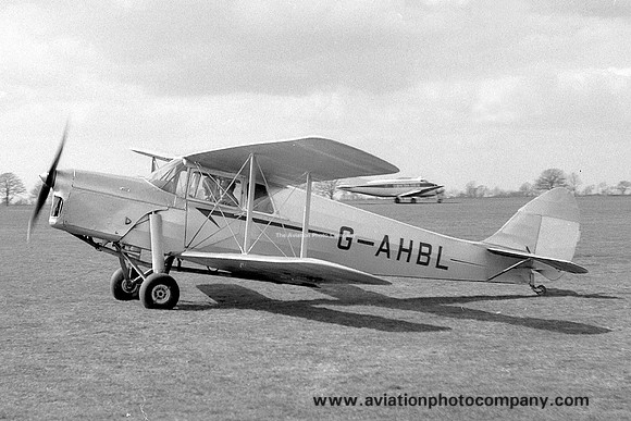 De Havilland DH.87B Hornet Moth G-AHBL (1961)