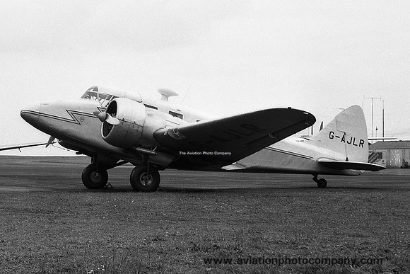 Airspeed AS.65 Consul G-AJLR at Newcastle Woolsington (1961)