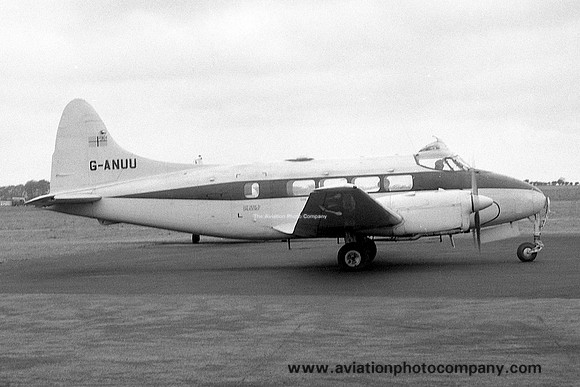 Civil Aviation Flying Unit De Havilland DH.104 Dove 6 G-ANUU (1961)