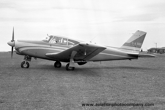 Piper PA-24-250 Comanche G-ARBO at Newcastle Woolsington (1961)