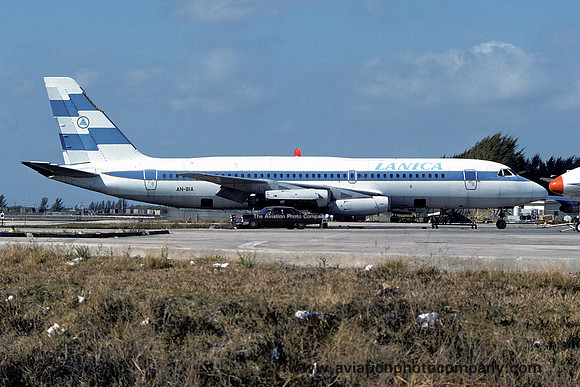 Lanica Airlines Convair 880 AN-BIA (1977)
