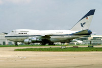 Iran Air Boeing 747SP-86 EP-IAA at London Heathrow (1977)