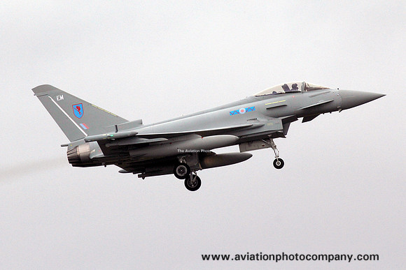 RAF 6 Squadron BAE Typhoon FGR.4 ZK312/EM (2011)