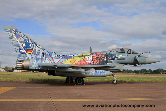 German Air Force Eurofighter EF-2000 31+14 at RIAT Fairford (2023)