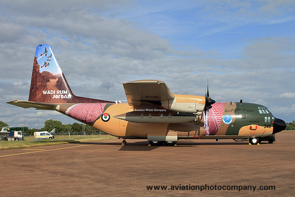 Jordanian Air Force Lockheed C-130H Hercules 346 at RIAT Fairford (2023)