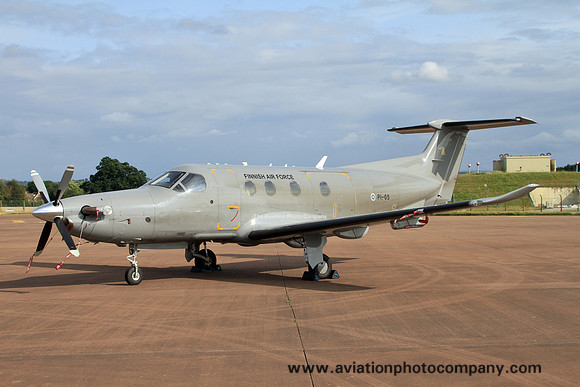 Finnish Air Force Pilatus PC-12 PI-05 at RIAT Fairford (2023)