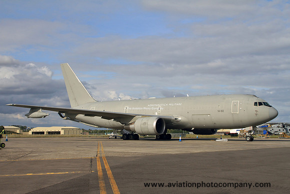 Italian Air Force 14 Stormo Boeing KC-767A MM62227/14-02 at RIAT Fairford (2023)