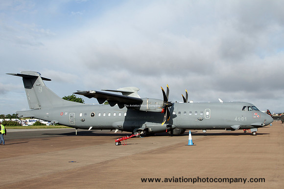 Italian Air Force 41 Stormo ATR P-72A MM62279/41-01 at RIAT Fairford (2023)