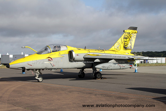 Italian Air Force 51 Stormo Aeritalia AMX MM7163/51-72 at RIAT Fairford (2023)