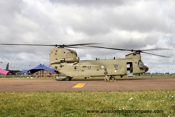 Dutch Air Force 298 Squadron Boeing CH-47F Chinook D-483 at RIAT Fairford (2023)
