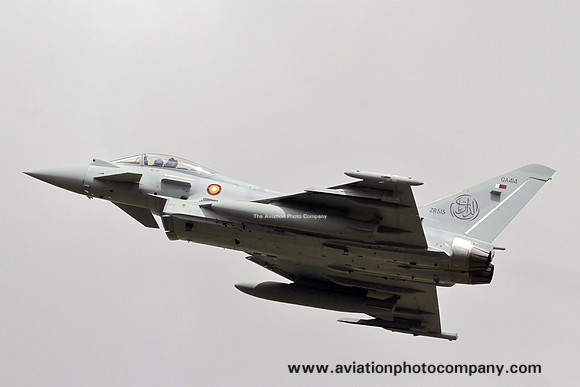 Qatari Air Force BAE Typhoon FGR ZR515/QA414 at RIAT Fairford (2023)