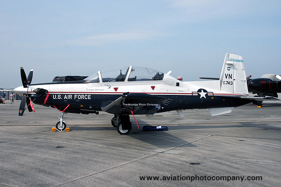 USAF 71 FTW 33 FTS Beech T-6A Texan 04-3743/VN at MCAS New River (2011)