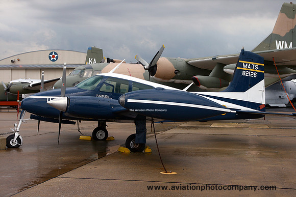 USAF MATS Cessna U-3A Blue Canoe 58-2126 displayed at Dover AFB (2011)