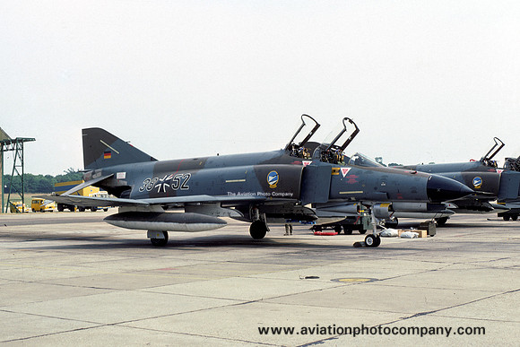 German Air Force JG74 McDonnell F-4F Phantom 38+52 (1976)