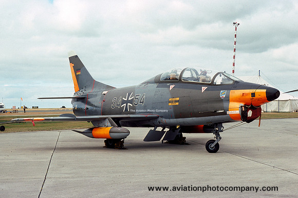 German Air Force WS10 FIAT G-91T 32+54 (1976)