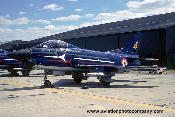 Italian Air Force Frecce Tricolori FIAT G-91P MM6240/4 (1977)